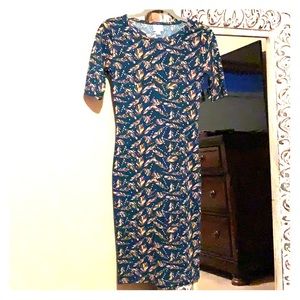 LuLaRoe feather dress